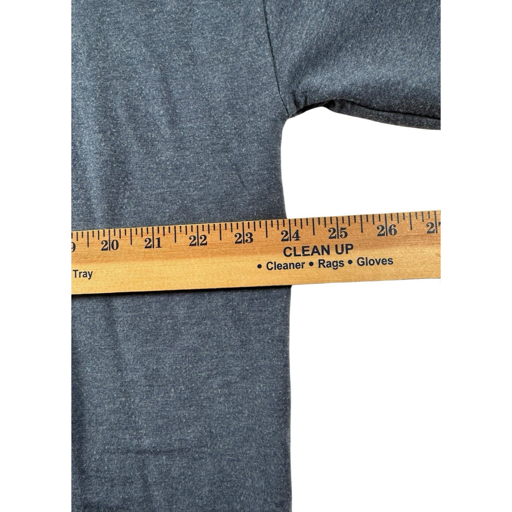 Garnet Hill Cowl Neck Tunic Womens Size M Blue Tencel Lyocell Pullover Top - Picture 5 of 8